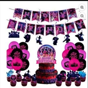 Soja boys K pop demon hunters birthday party decorations